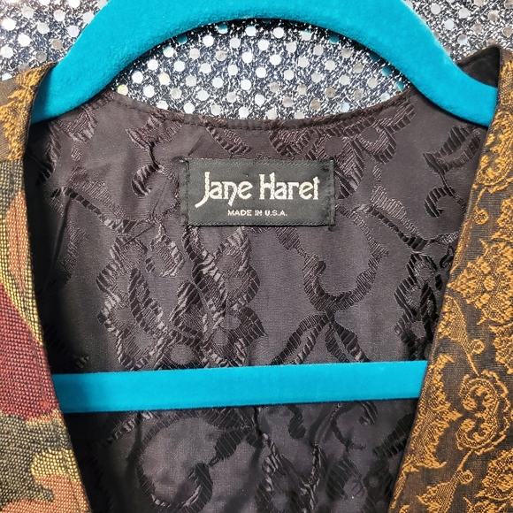 Jane Harel Fall Autumn Leaves Patch Vest - Picture 3 of 4